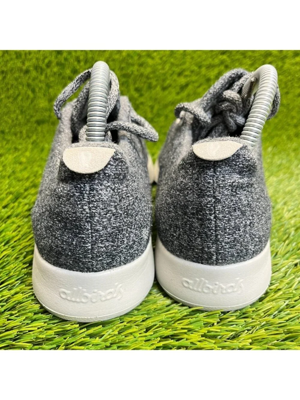 Allbirds Wool Runners Natural Gray Womens Size 8 Athletic Running Shoes Sneakers - Picture 6 of 10